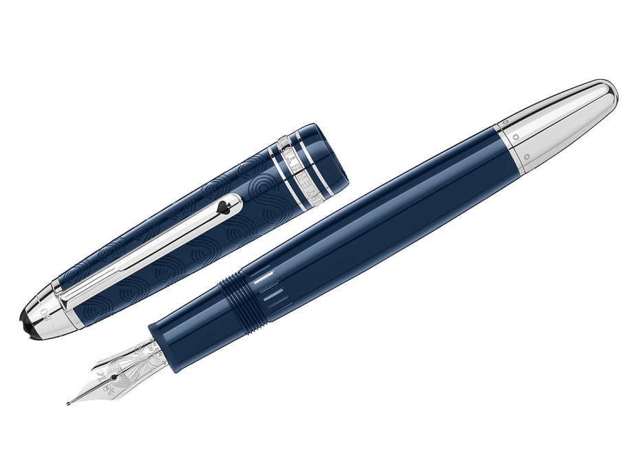 Around the World in 80 Days LeGrand Füllfederhalter blau