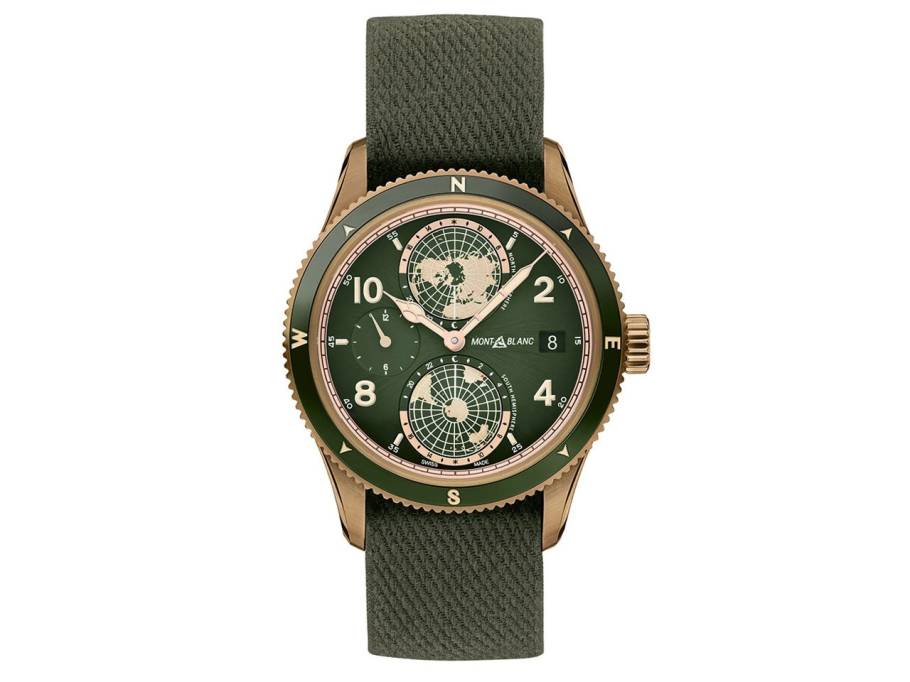  1858 Automatic Geosphere Bronze  Limited Edition Khaki green