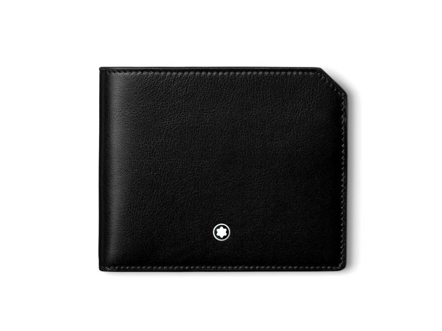 Meisterstück Soft Brieftasche 6 cc Leder Schwarz