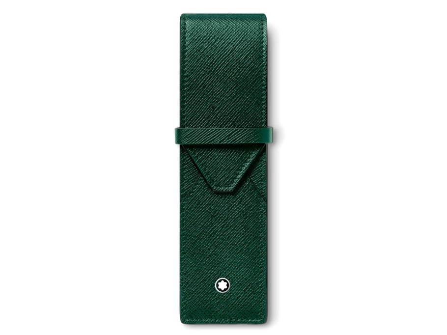 Sartorial Stiftetui Leder British Green für 2 Schreibgeräte