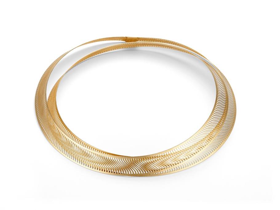 Mirage Collier rund 128mm Classic Yellow