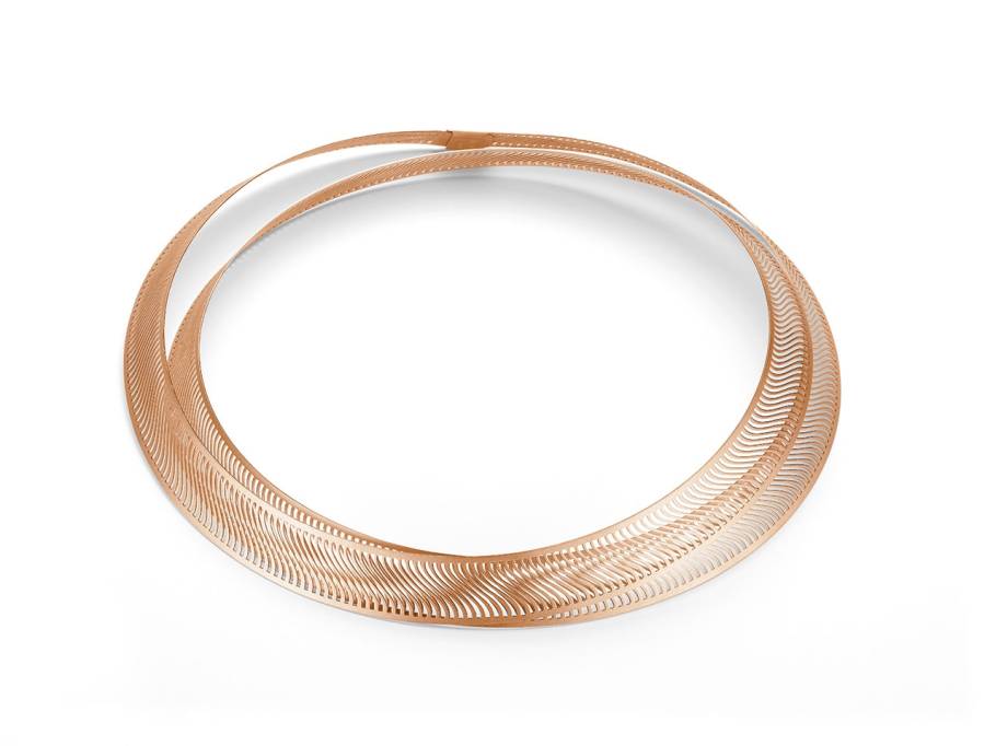 Mirage Collier rund 128mm Classic Red