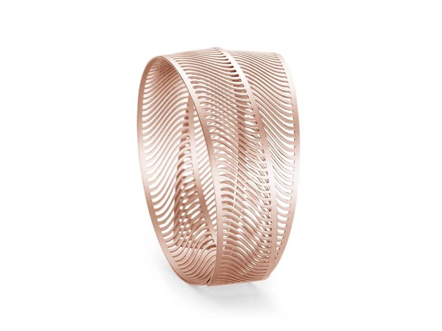 Mirage Armreif rund 55mm Rosewood