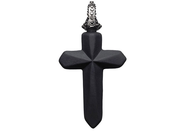 19.276 Anhänger Kreuz schwarz 03