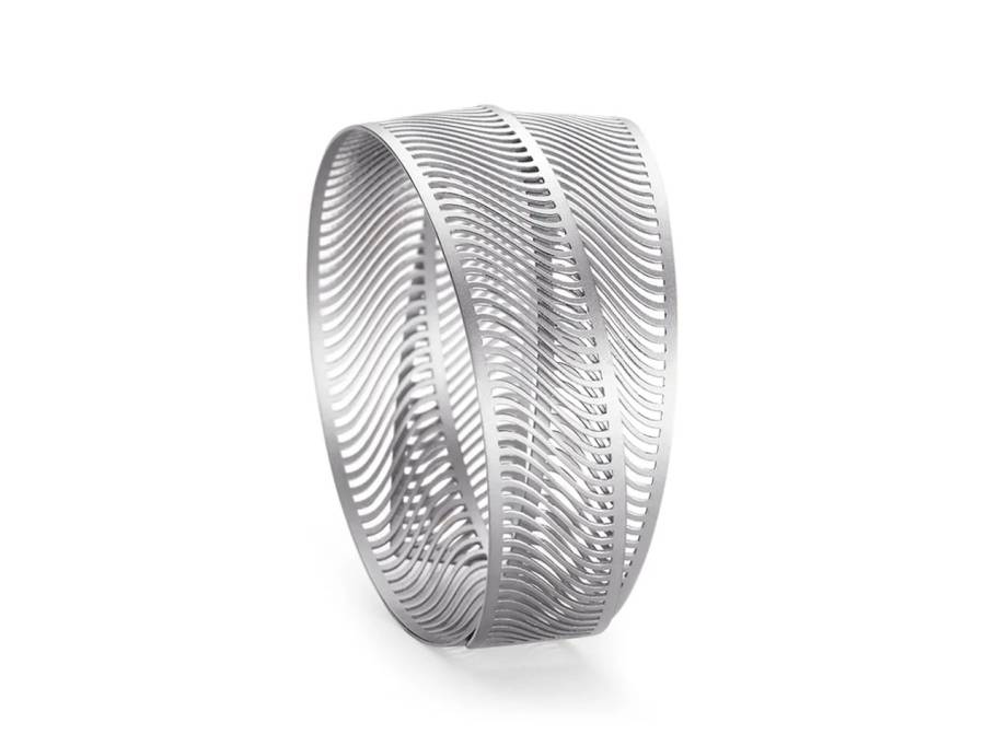 Mirage Armreif rund 50mm Platin