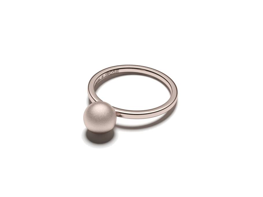 Now Galaxy  Ring  7mm Rose matt