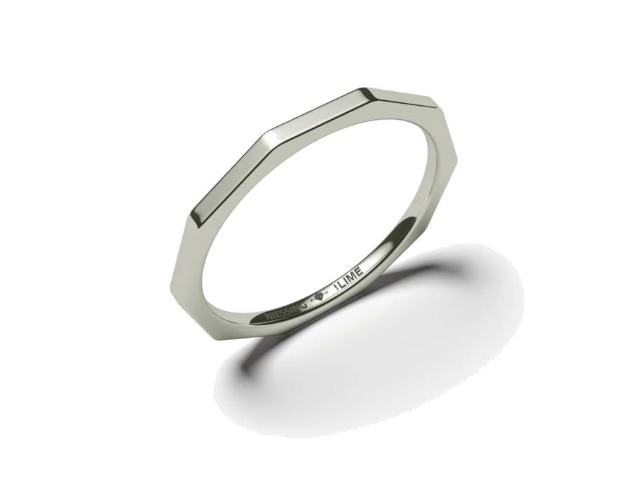 Now Facet Ring 1,5mm Lime
