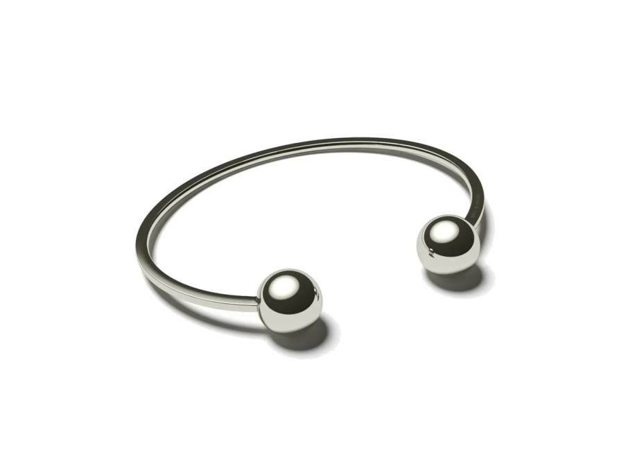 Now Galaxy Armspange 10mm Lime poliert