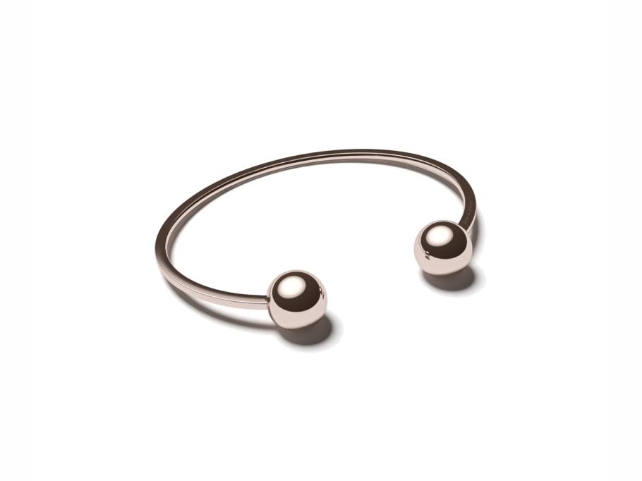 Now Galaxy Armspange 10mm Rose poliert