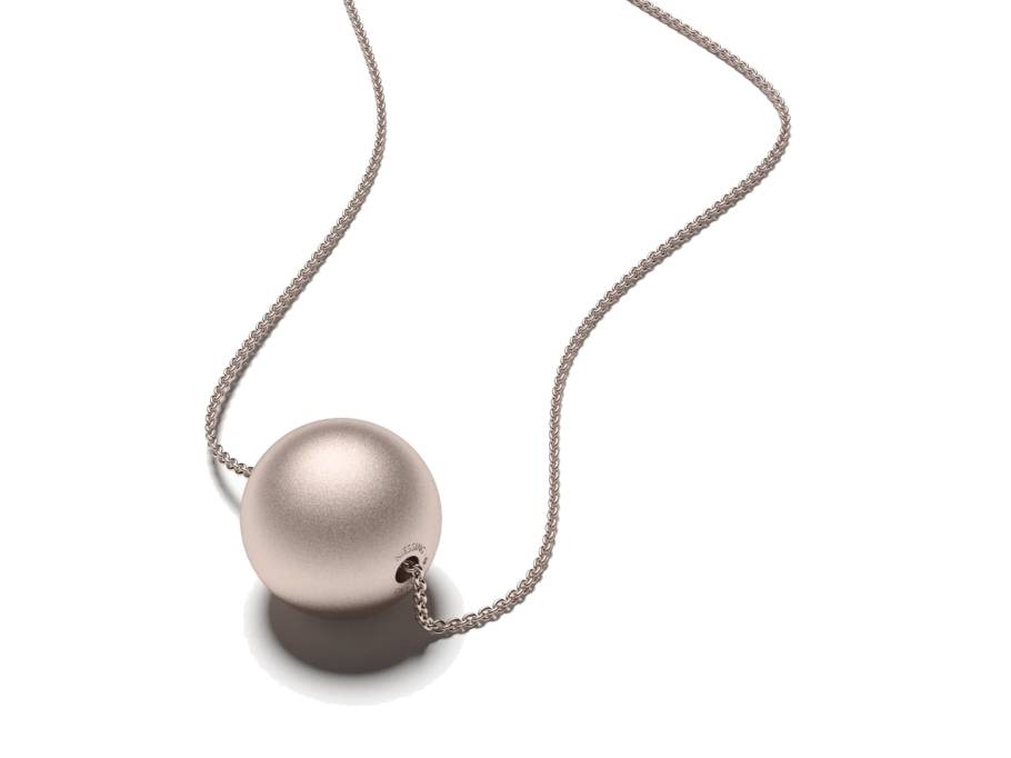 Now Galaxy Anhänger 14mm Rose mattiert