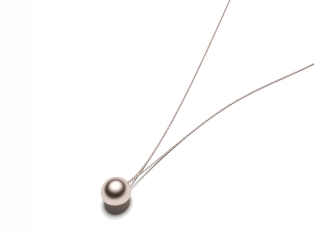 Now Galaxy Kette 14mm Rose mattiert 60cm