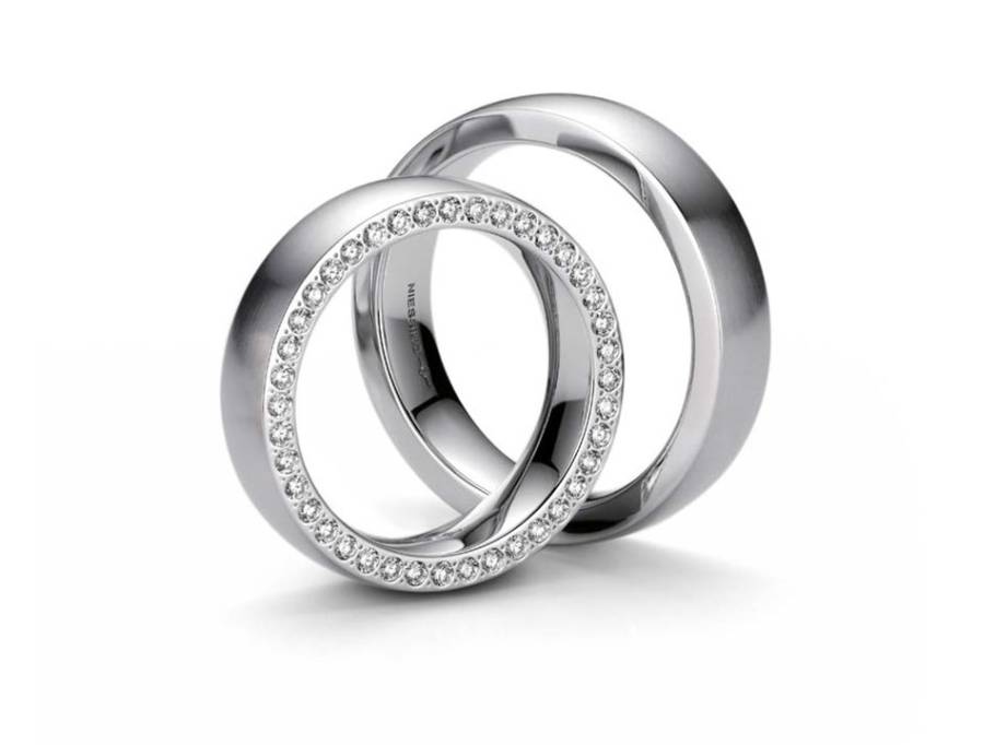 Satellite Orbit 4,0 mm Platin 0,005 ct