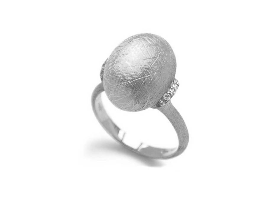 Dancing in the Rain Elite Ring Weißgold 0,10 ct