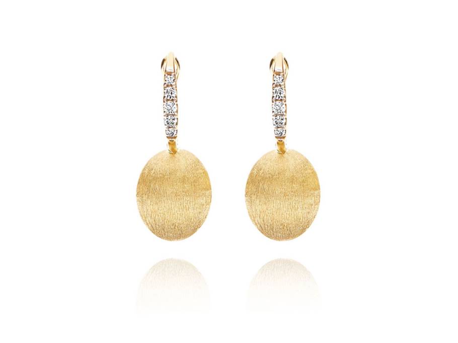 Dancing in the Rain Elite Ohrhänger Gelbgold 0,09 ct
