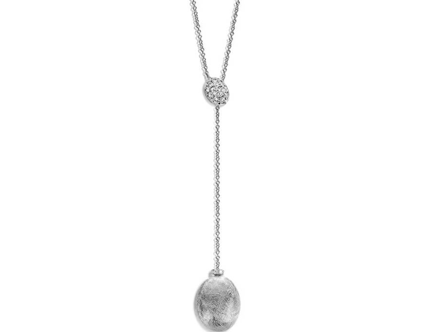 Dancing in the Rain Elite Collier Weißgold 0,22 ct