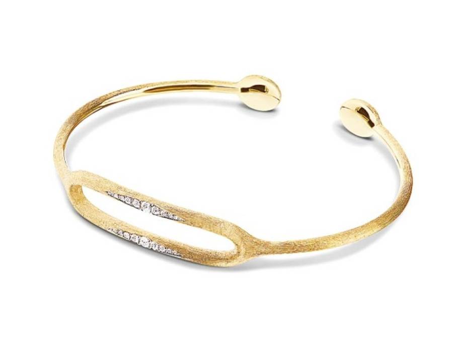 Libera Armspange Gelbgold mit Brillanten halbausgefasst