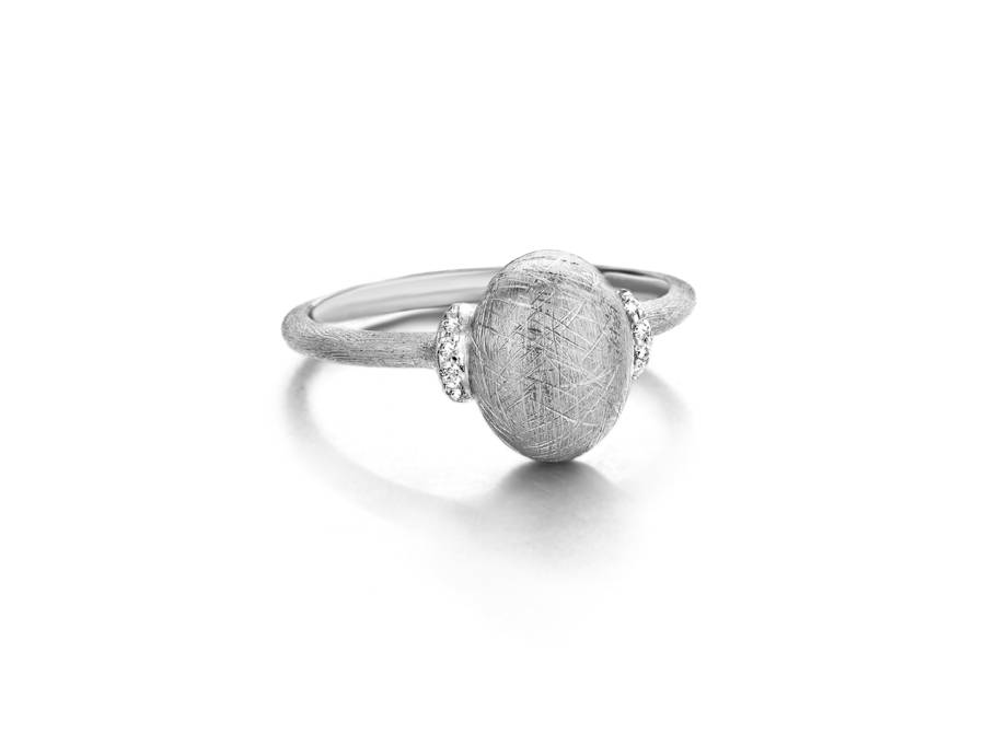 Dancing in the Rain Elite Ring Weißgold 0,04 ct