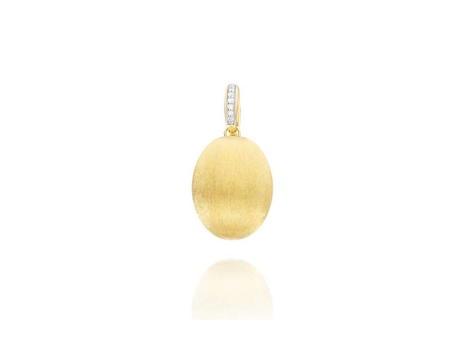 Nanis Boules Gold Big Anhänger Gelbgold mit Brillanten