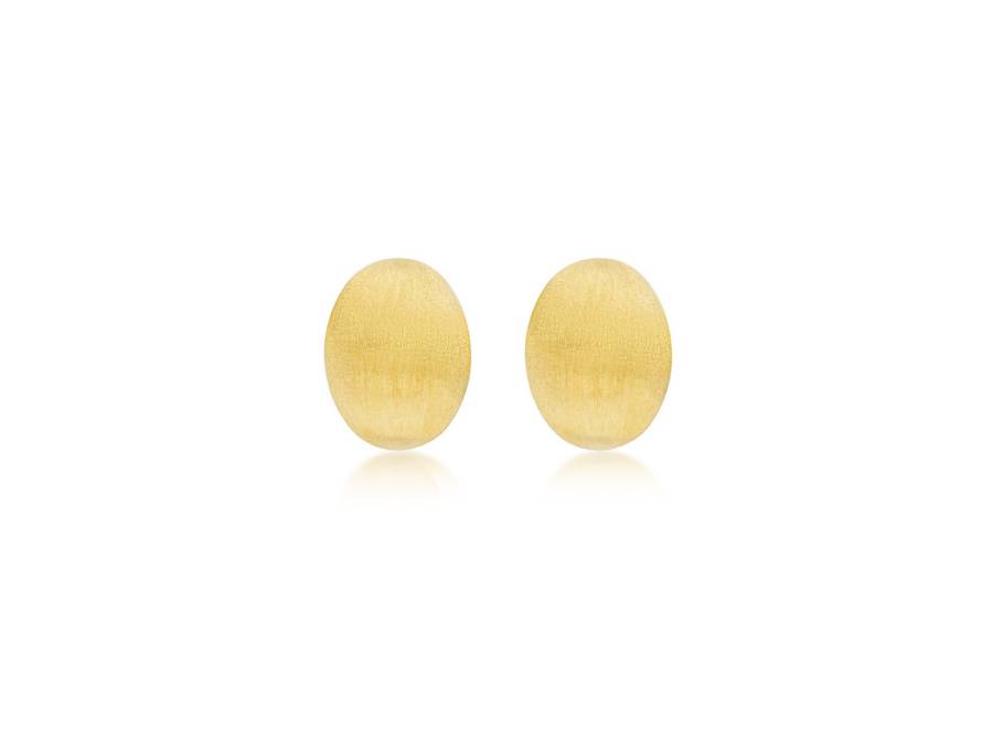 Nanis Boules Gold Ohrstecker Gelbgold