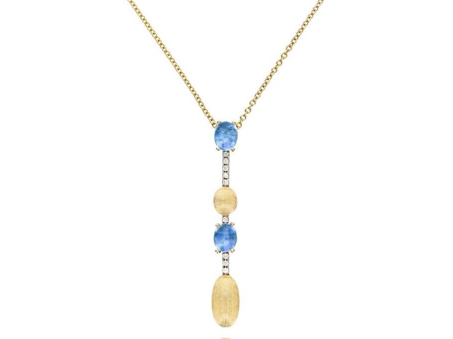 Dancing in the Rain Azure Collier Gelbgold London Blue Topas