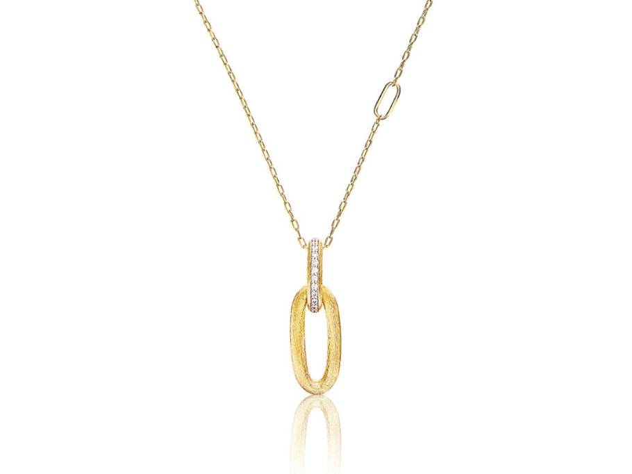 Libera Kette mit Anhänger Gelbgold klein