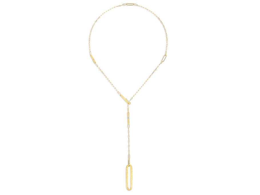 Libera Kette Gelbgold mit O-Element und Brillanten 0,06 ct