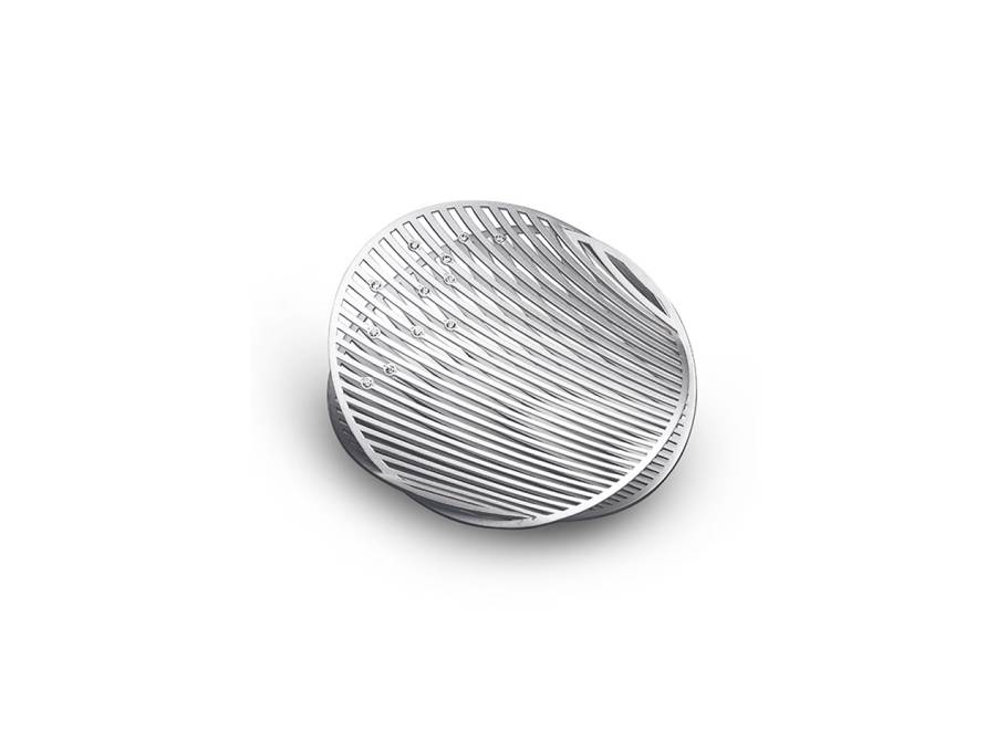 Mirage Anhänger Limited Edition rund 50mm Platin