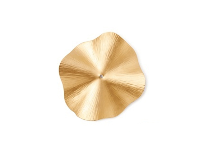 Blütenscheibe Classic Yellow 50mm