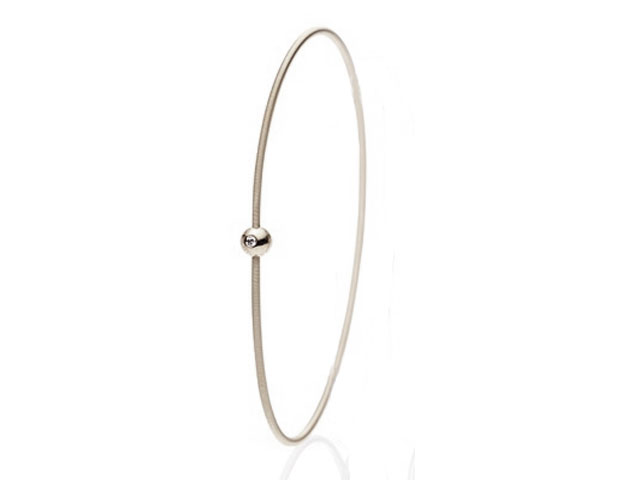 Colette Armband mit Brillant 1-fach Fine Gray