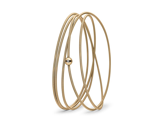 Colette Armband mit Brillant 5-fach Classic Yellow