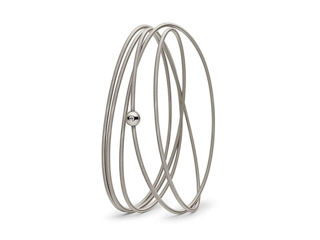 Colette Armband mit Brillant 5-fach Fine Gray