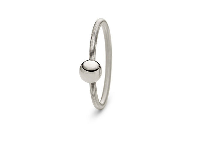 Colette Damenring 1-fach Fine Gray