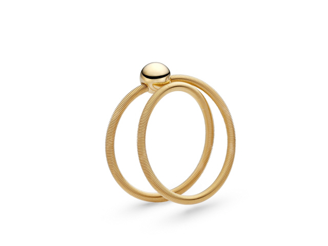 Colette Damenring 2-fach Classic Yellow