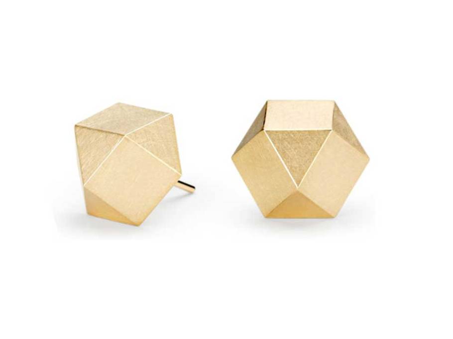 Kristallit Ohrstecker Classic Yellow