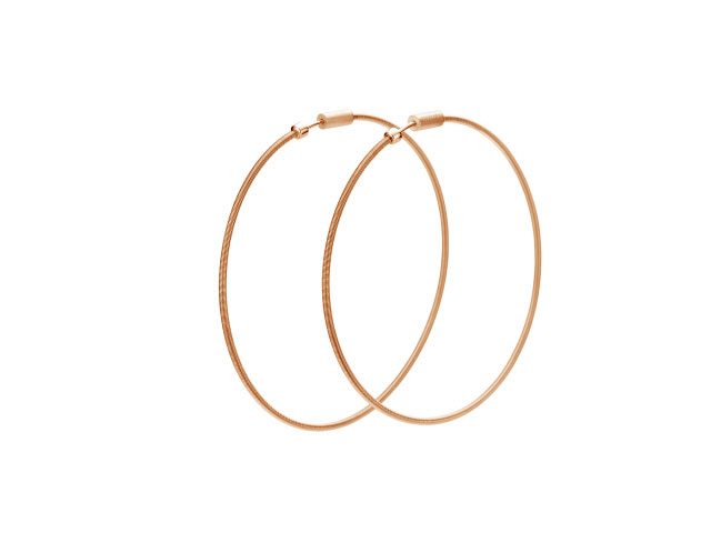 Colette Creolen 57mm Fine Rose