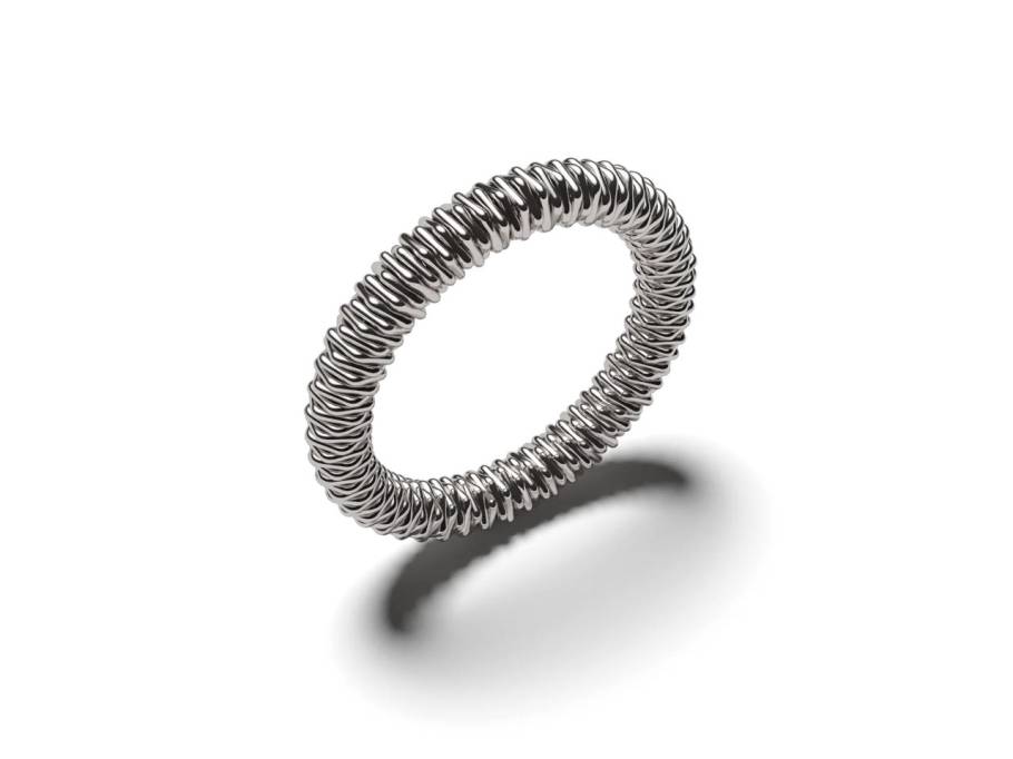 Now Twist Ring 4mm Lava