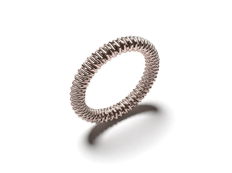 Now Twist Ring 4mm Rose