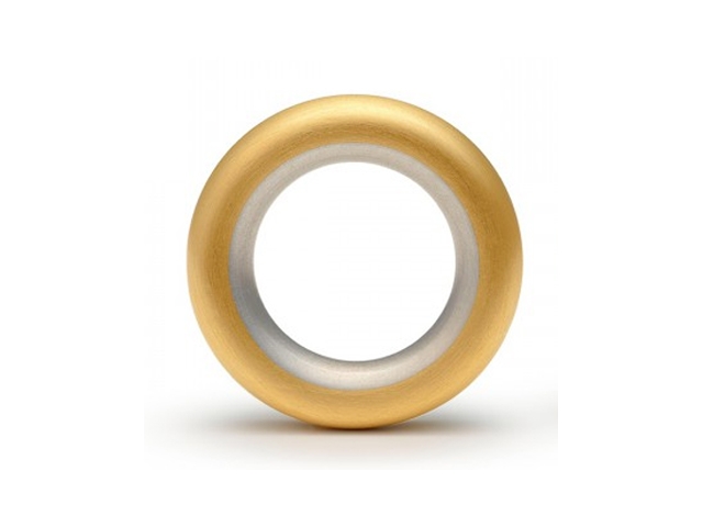 Performance Ring rund 4,8mm Platin / Feingold