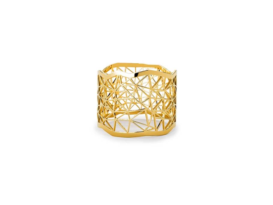 Topia Vision Ring  750/- Classic  Yellow poliert