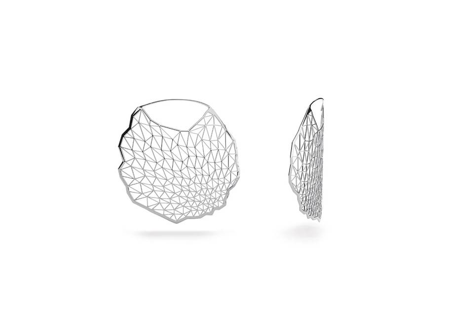 Topia Vision Creole  950/- Platinum  poliert 43mm