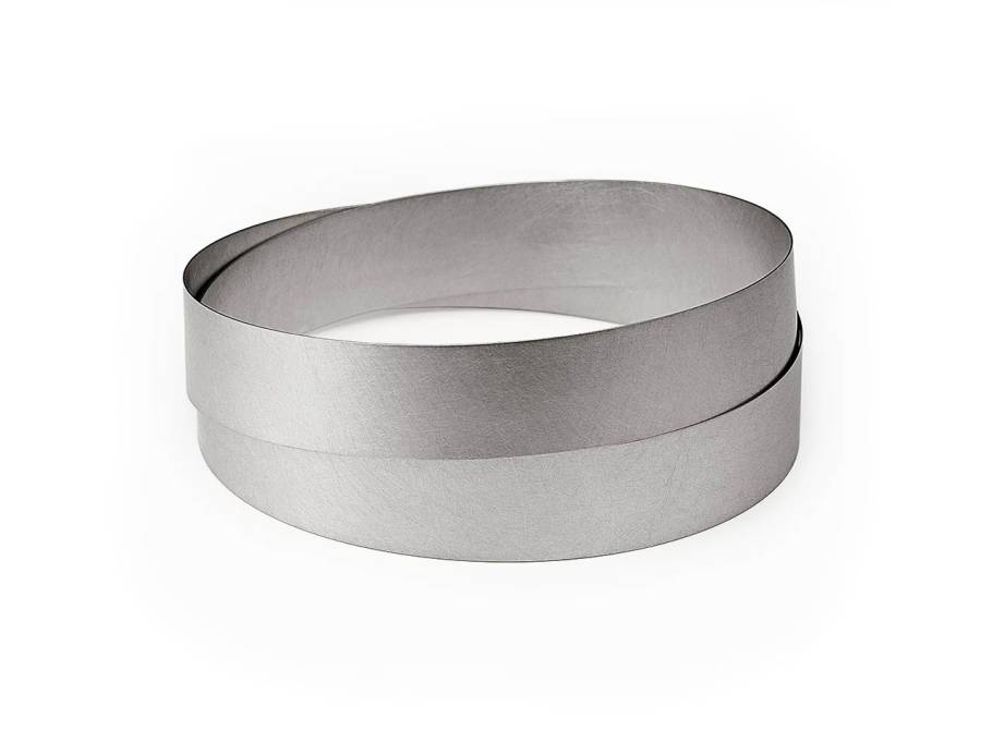 Bow Armspange 12mm Platin