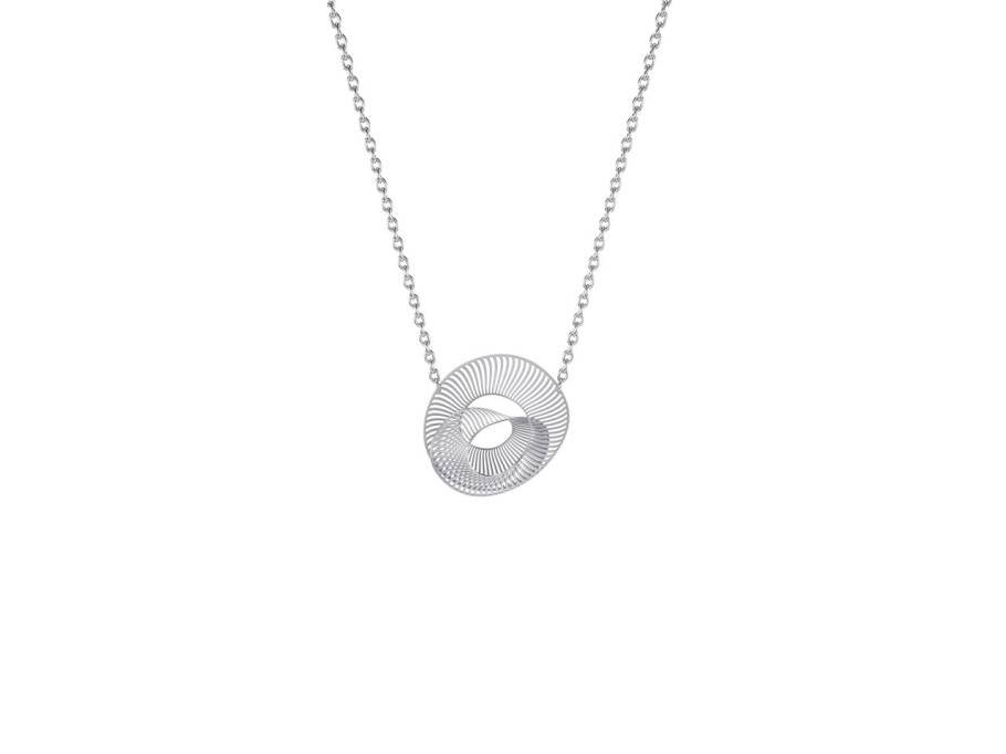 Mirage Loop Collier rund 14mm Platinum 45cm