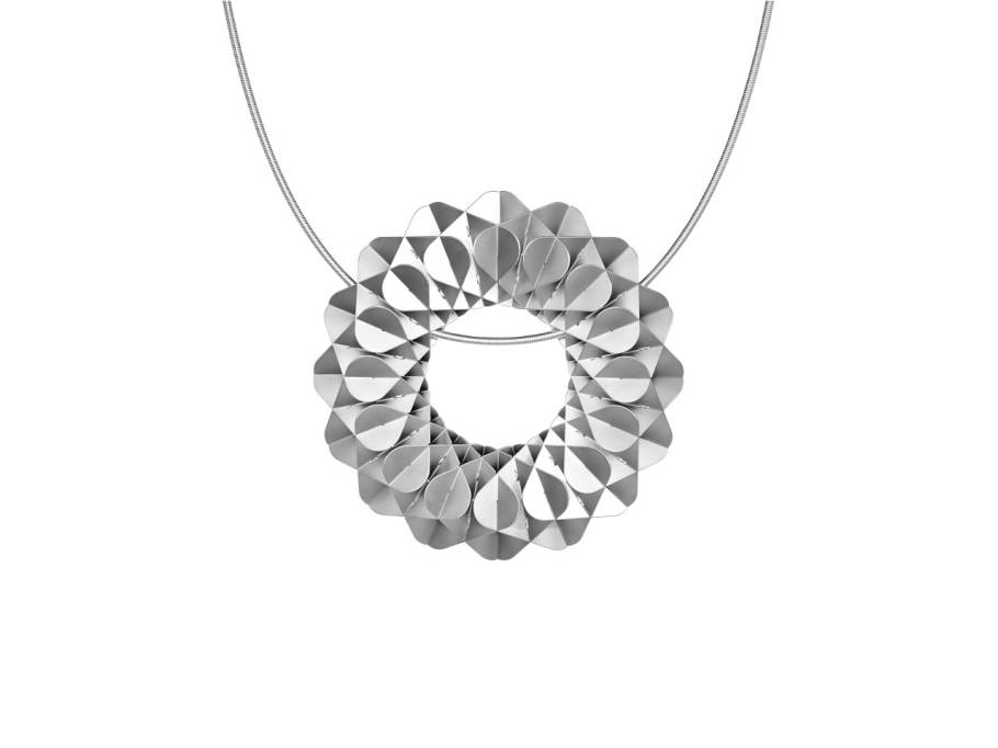 Phoenix Anhänger Platinum 45mm