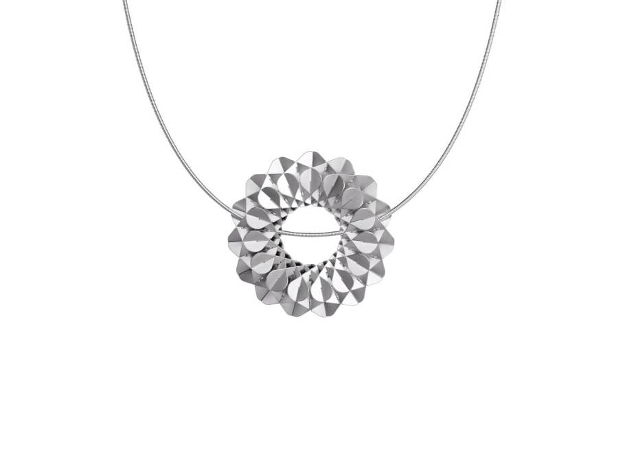 Phoenix Anhänger Platinum 34mm