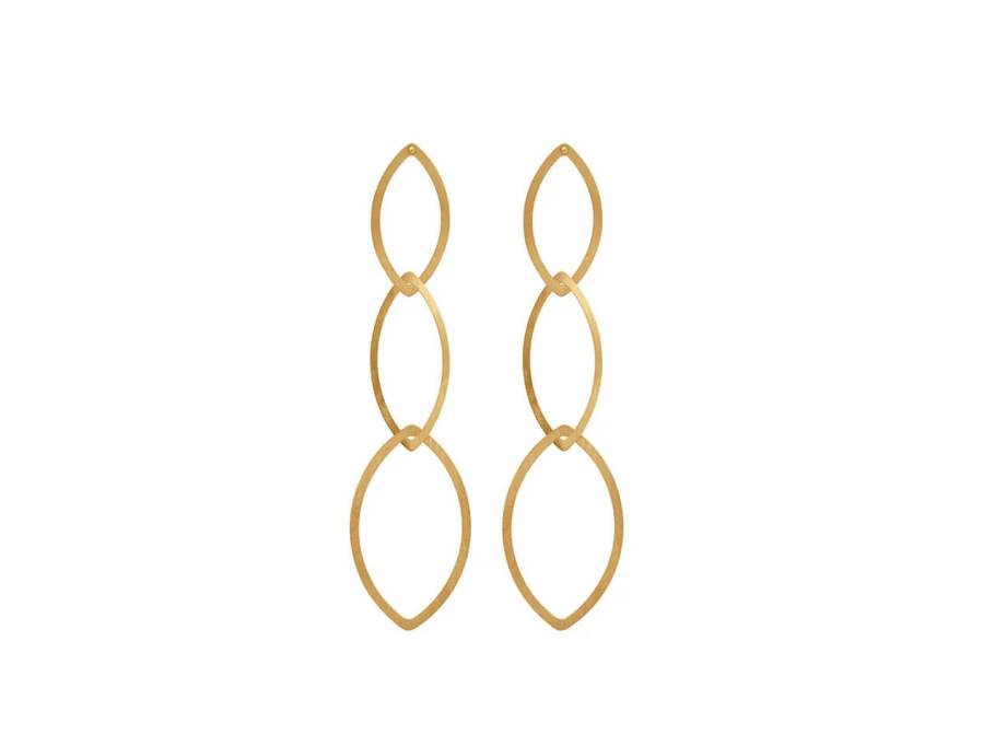 Quinta Navette Gelbgold  Classic Yellow 80mm