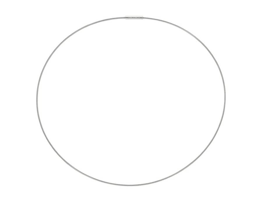 Halsreif 1,2mm 42cm Platin