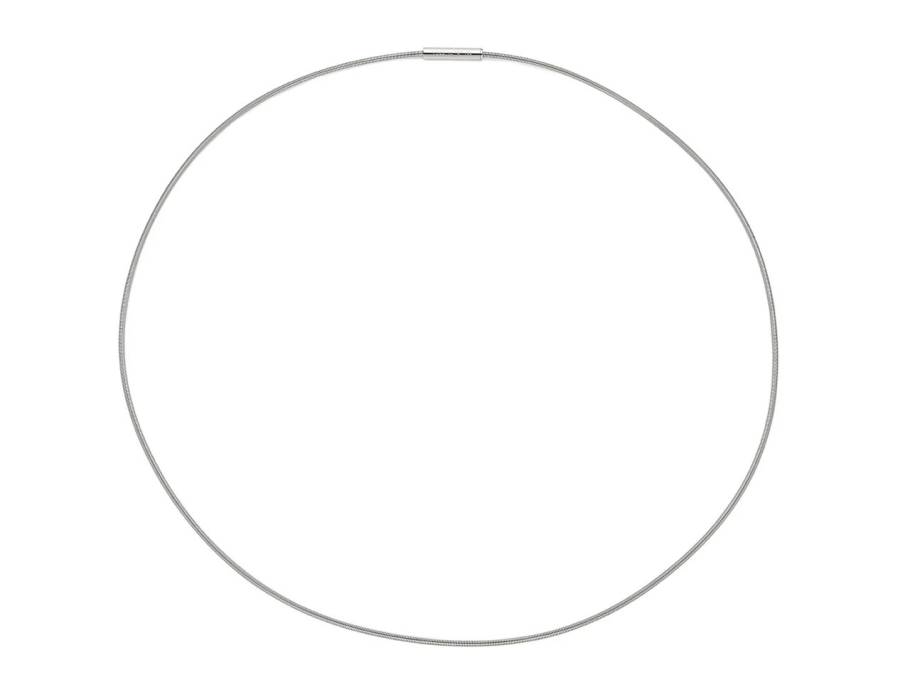 Halsreif 1,5mm 42cm Platin