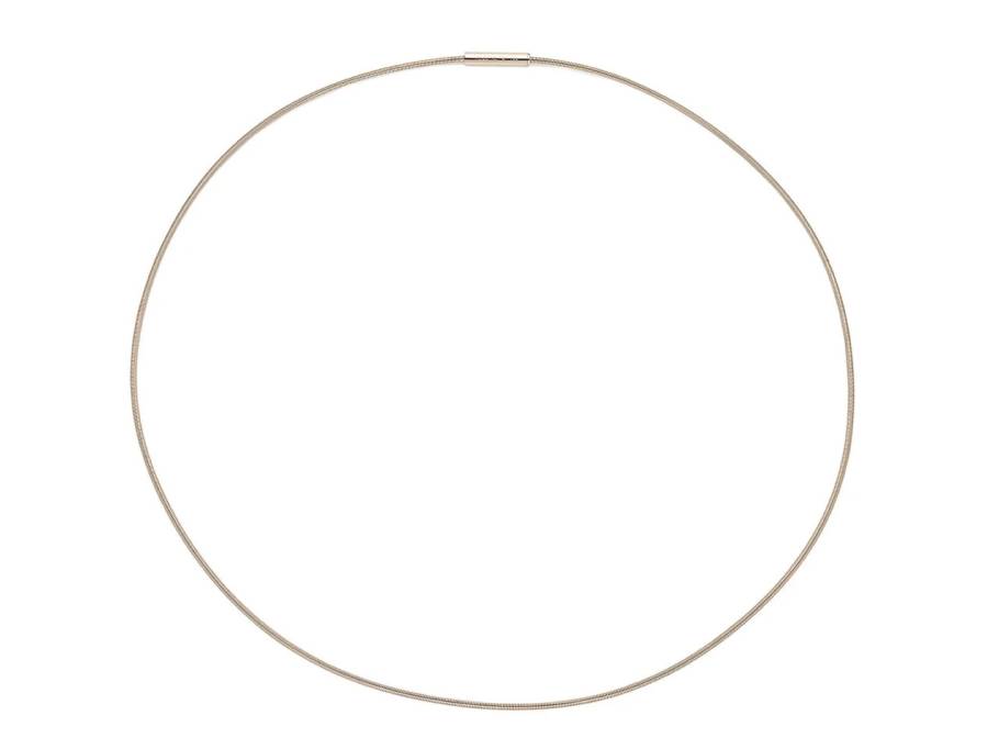 Halsreif 1,5mm  42cm Weißgold Rosewood