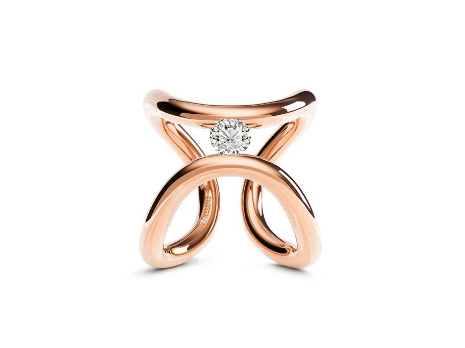 Spannring Ära 3,1mm Classic Red 0,50ct TW G vsi2