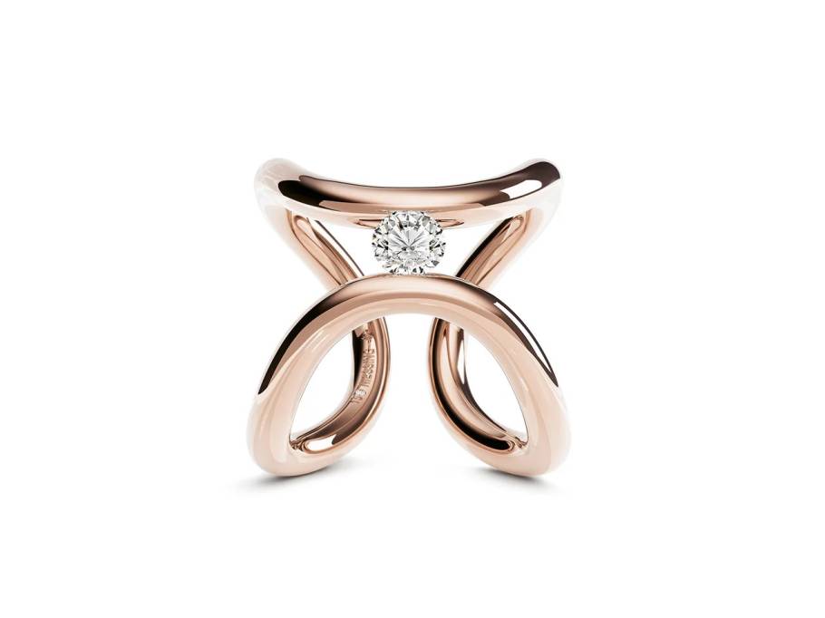 Spannring Ära 3,1mm Rosewood 0,50ct TW G vsi2